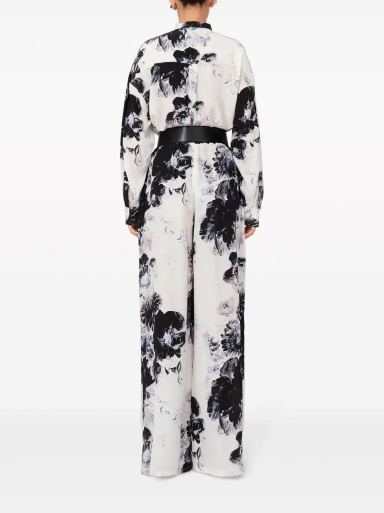 alexander mcqueen Pantaloni floreali