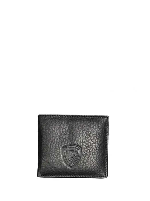 Blauer Portafoglio Almont Logo impresso Nero