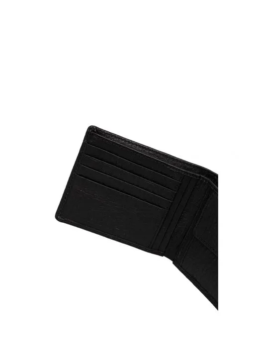Blauer Portafoglio Almont Logo impresso Nero