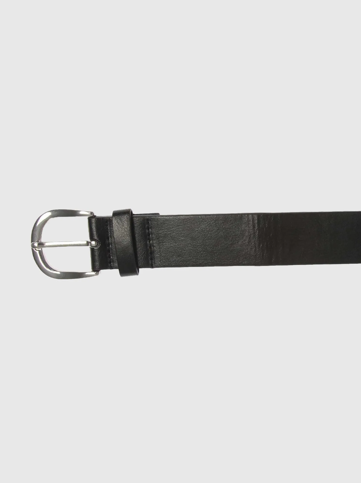 Cintura basic tinta unita - nero