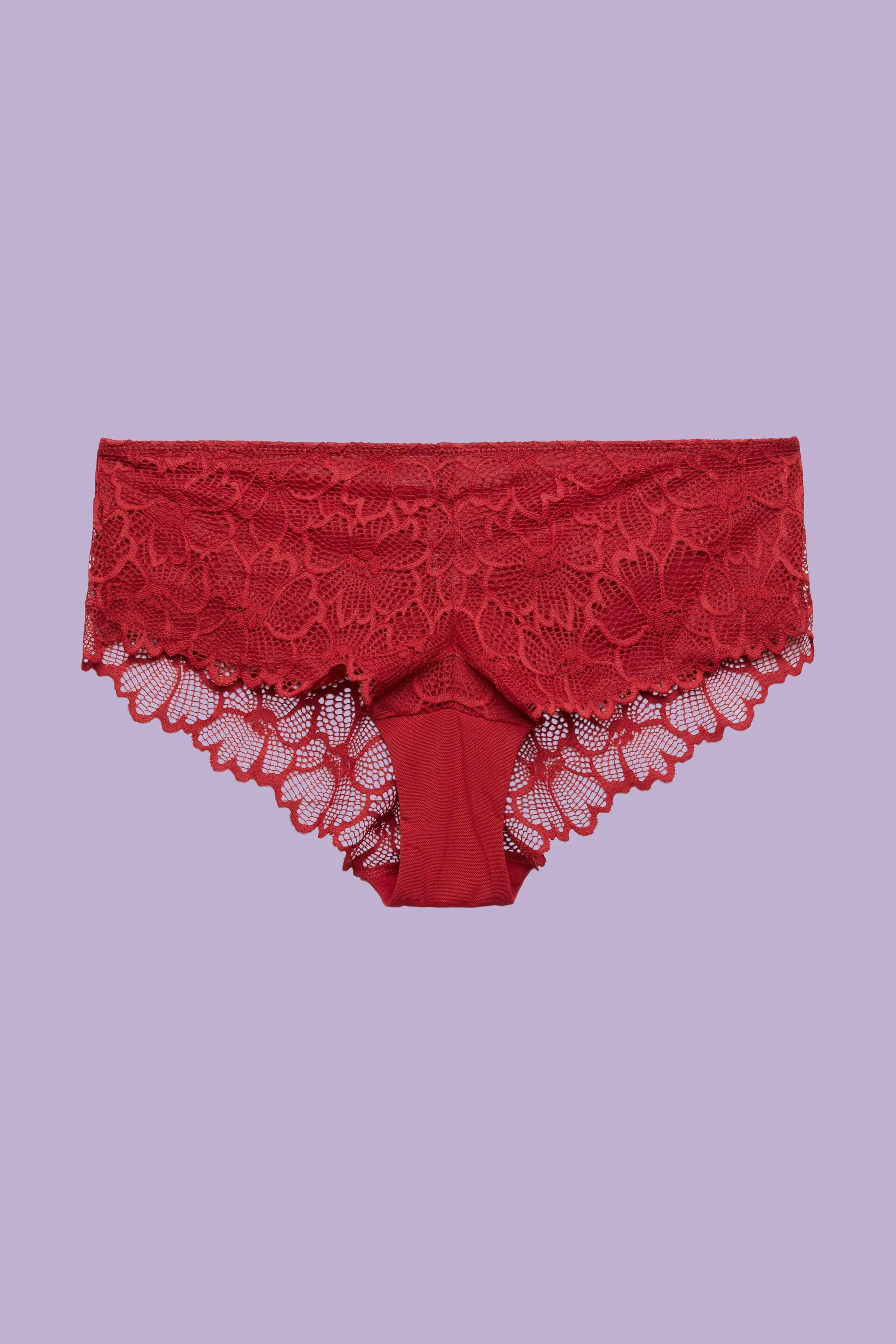 Culotte alla brasiliana in pizzo floreale