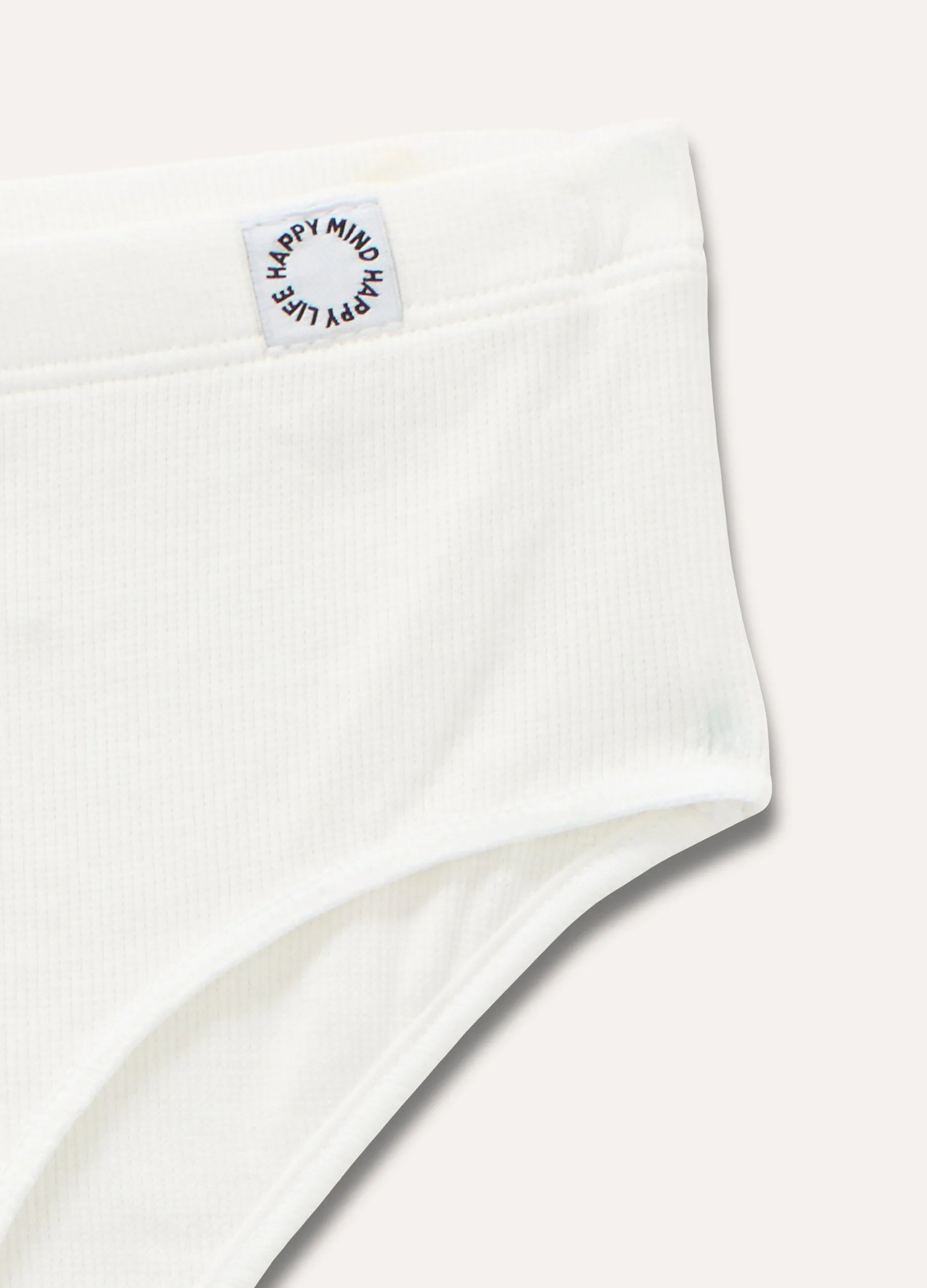 Culotte in costina di cotone stretch ragazza