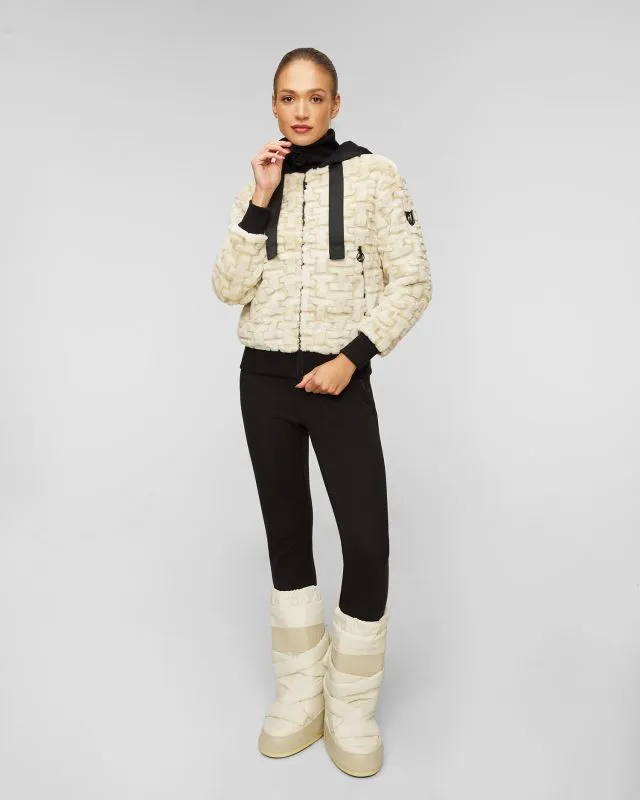 Giacca di pelliccia beige da donna Toni Sailer Hilda