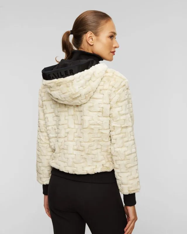 Giacca di pelliccia beige da donna Toni Sailer Hilda