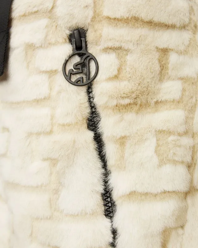 Giacca di pelliccia beige da donna Toni Sailer Hilda