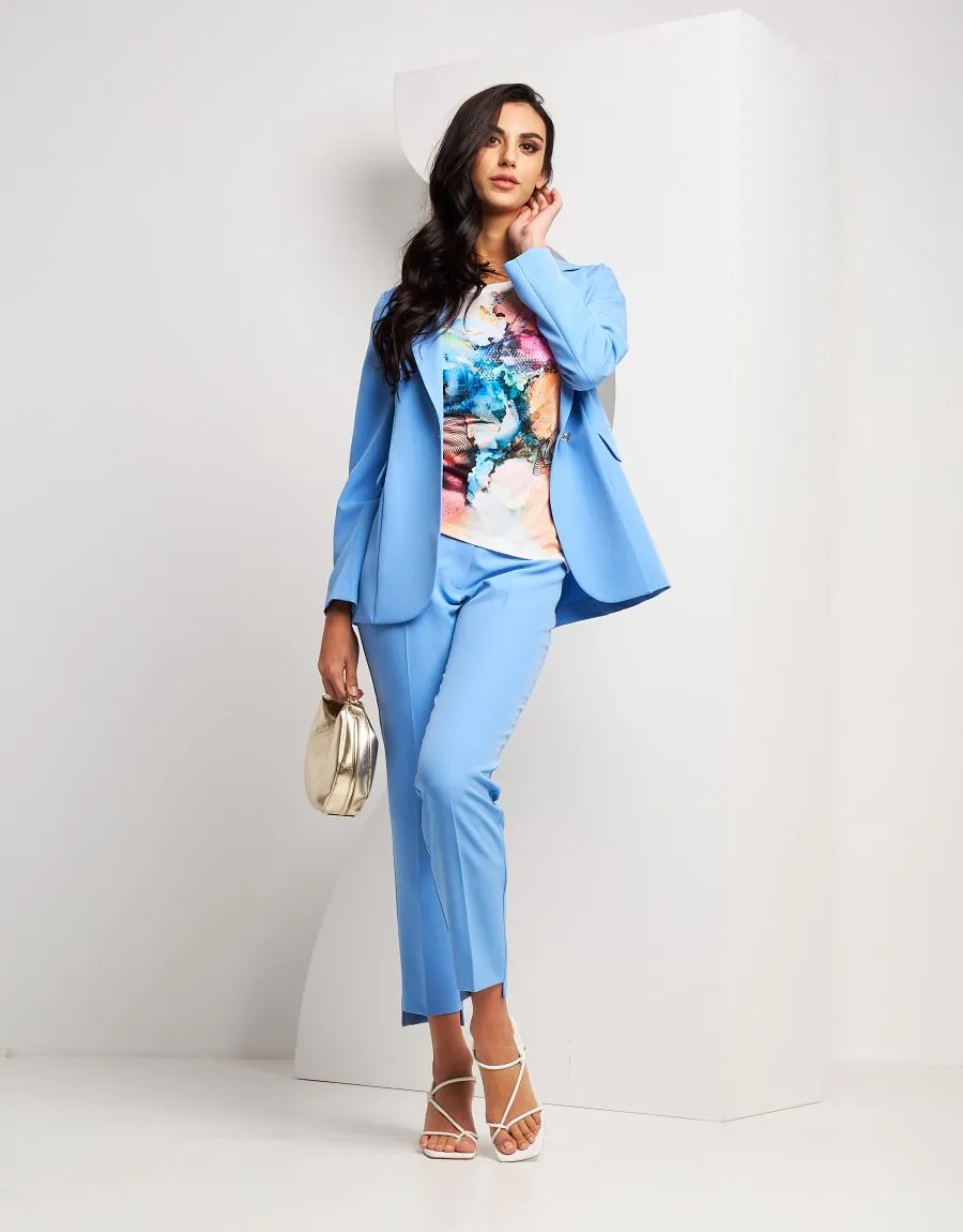 Giacca in bistretch con revers
