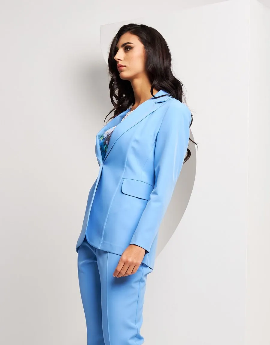 Giacca in bistretch con revers