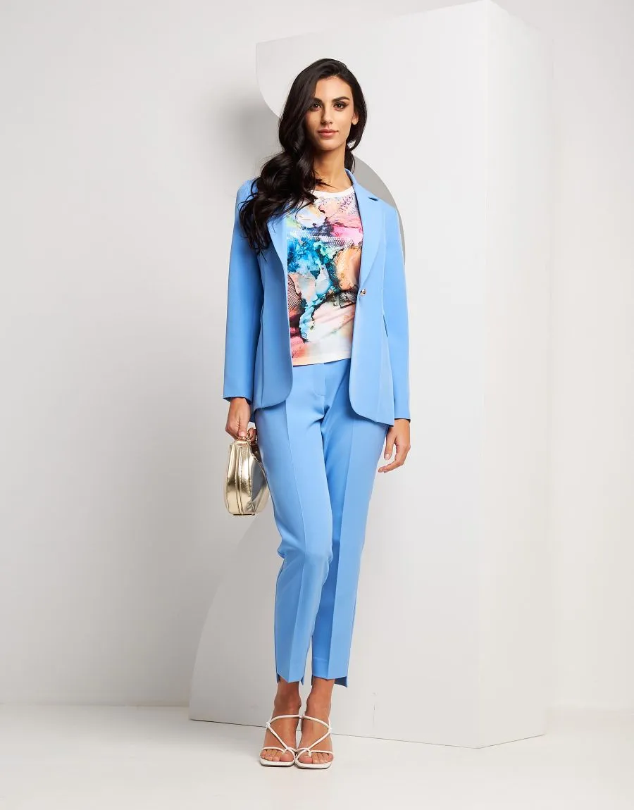 Giacca in bistretch con revers