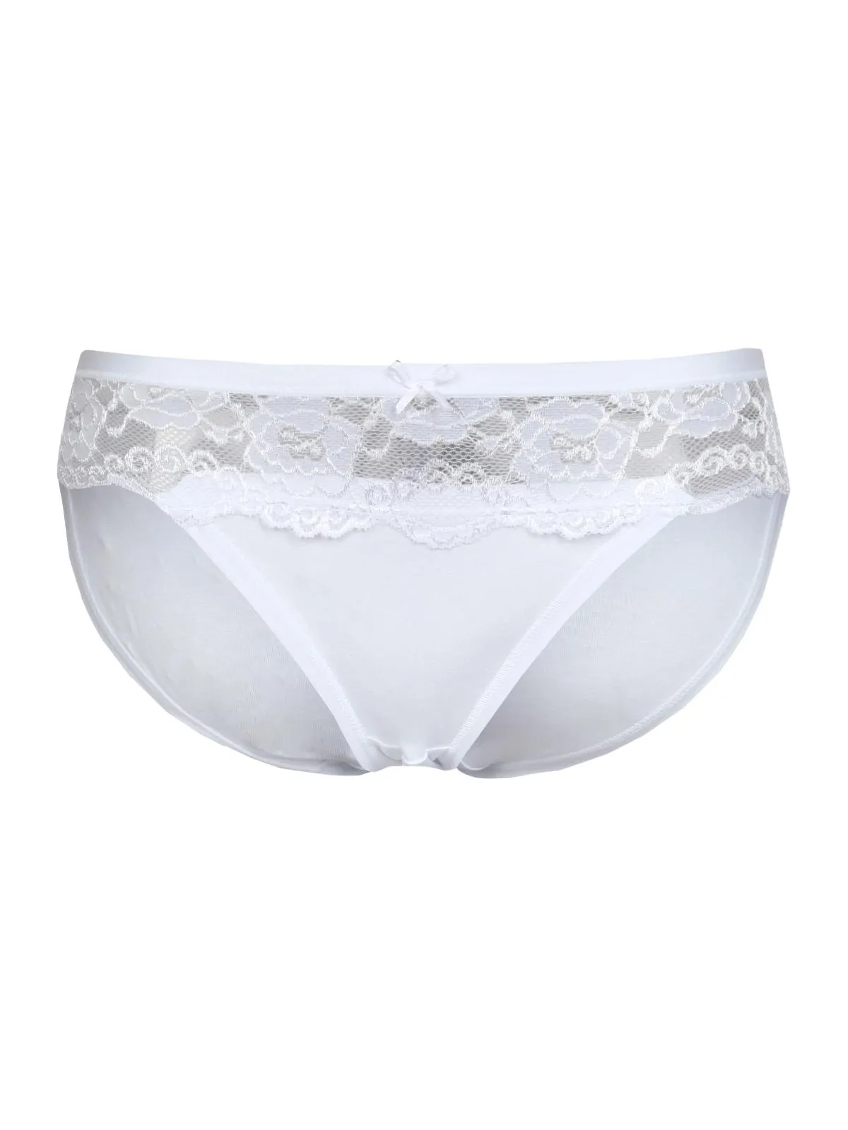 Intimami Culotte en coton avec dentelle