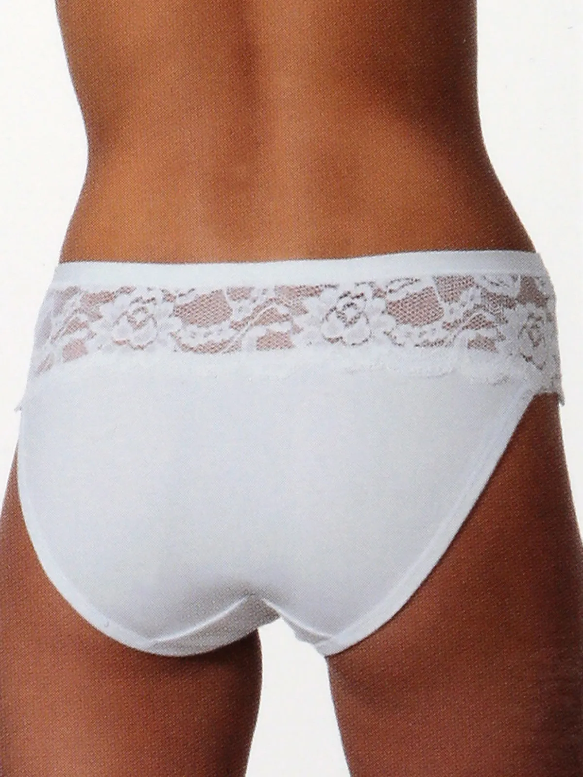 Intimami Culotte en coton avec dentelle
