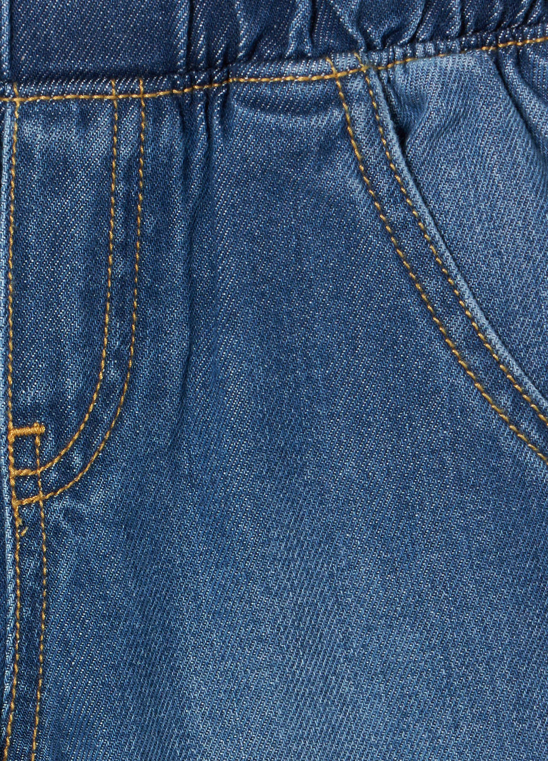 Jeans culotte fit bambina