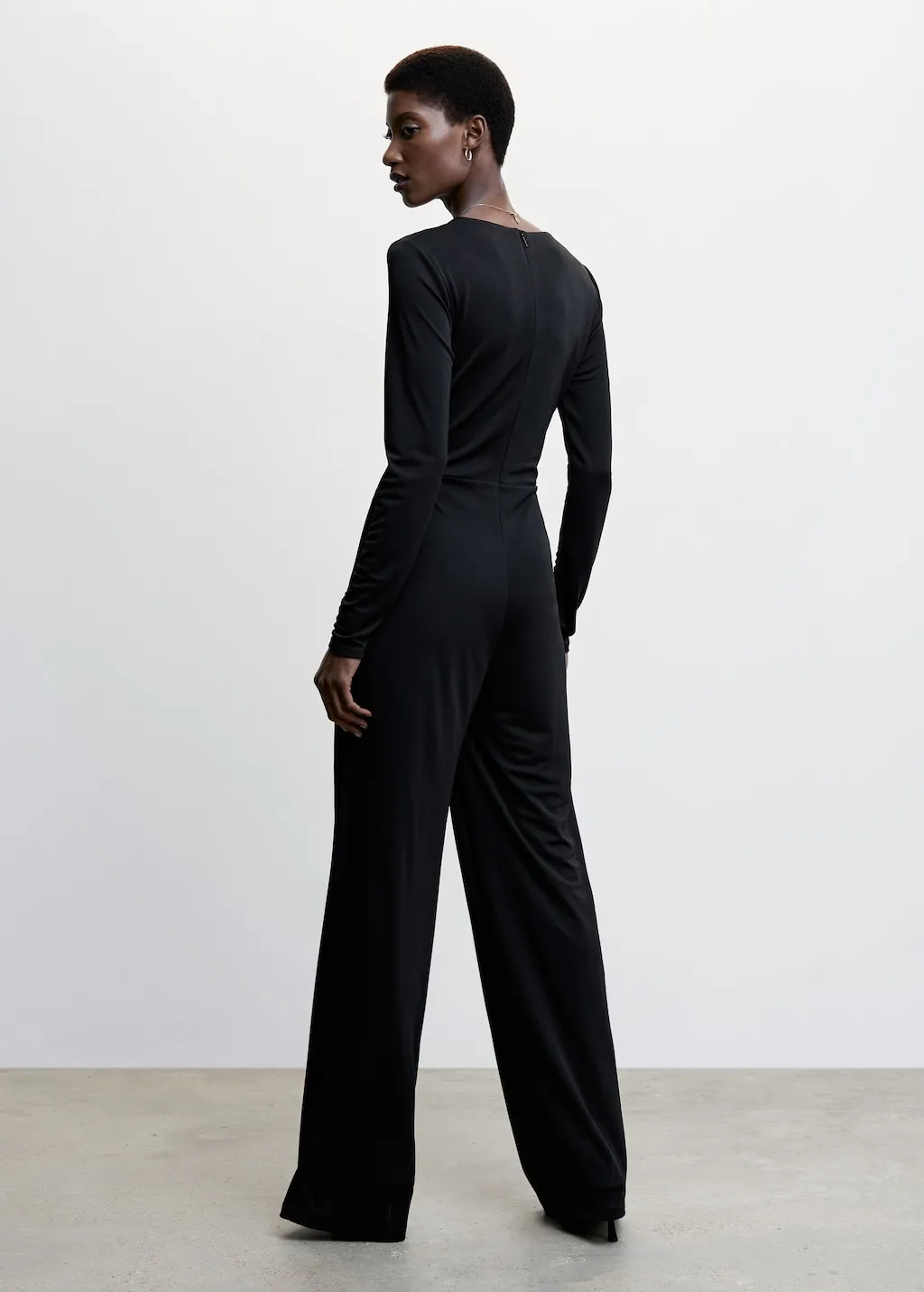 Jumpsuit lunga laccio