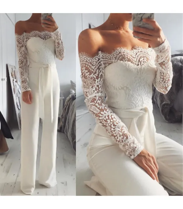 Jumpsuit romantik lace