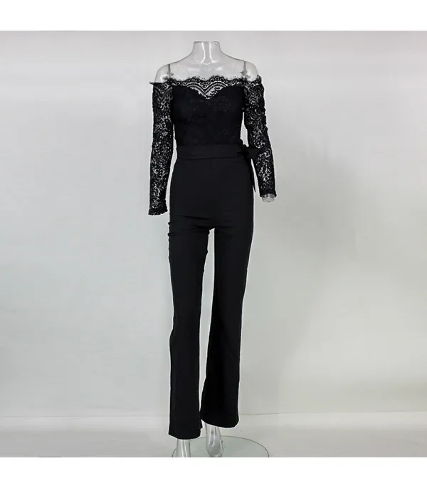 Jumpsuit romantik lace