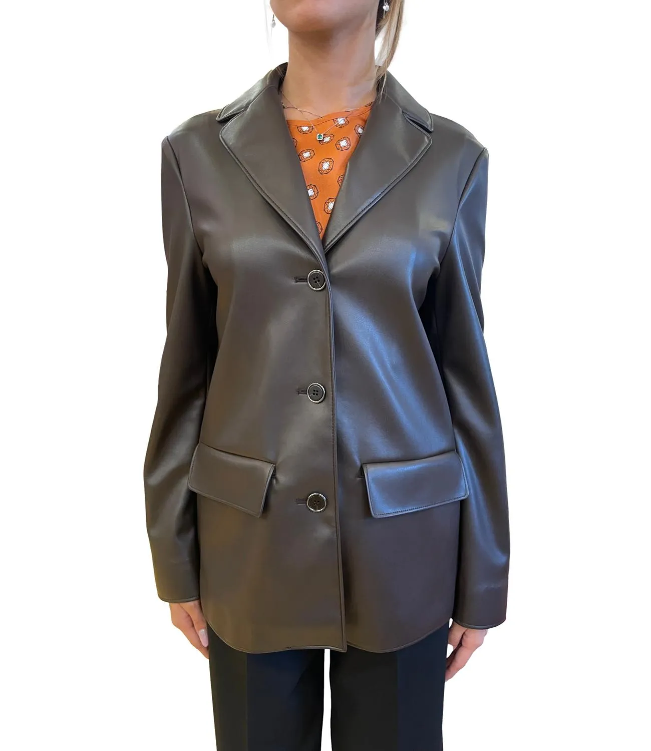 MAX MARA LEISURE Max Mara Leisure Giacca Odilia Marrone Donna