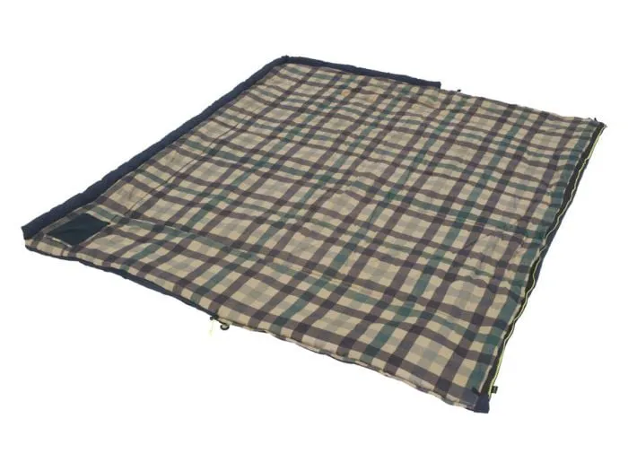 Outwell Camper Lux Deep Blue sacco a pelo - destra