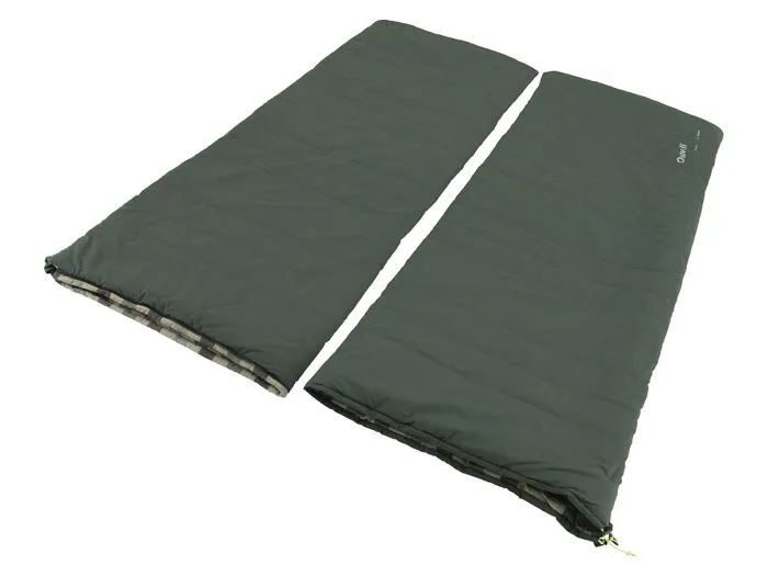 Outwell Camper Lux Double Forest Green sacco a pelo