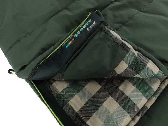 Outwell Camper Lux Double Forest Green sacco a pelo