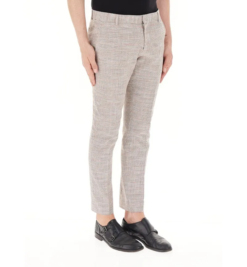 Pantalone misto lino