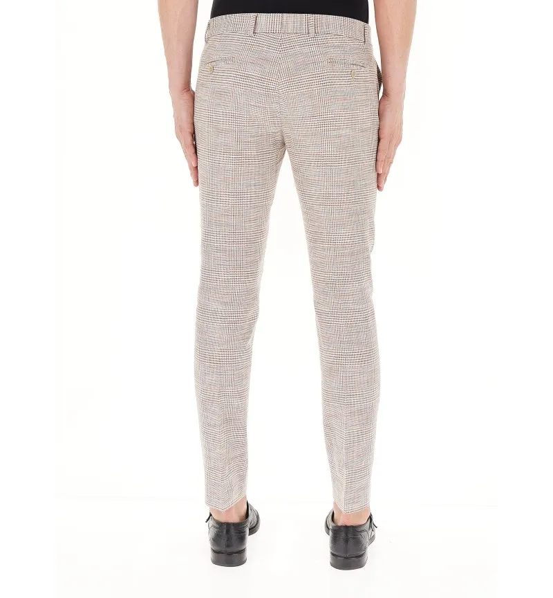 Pantalone misto lino