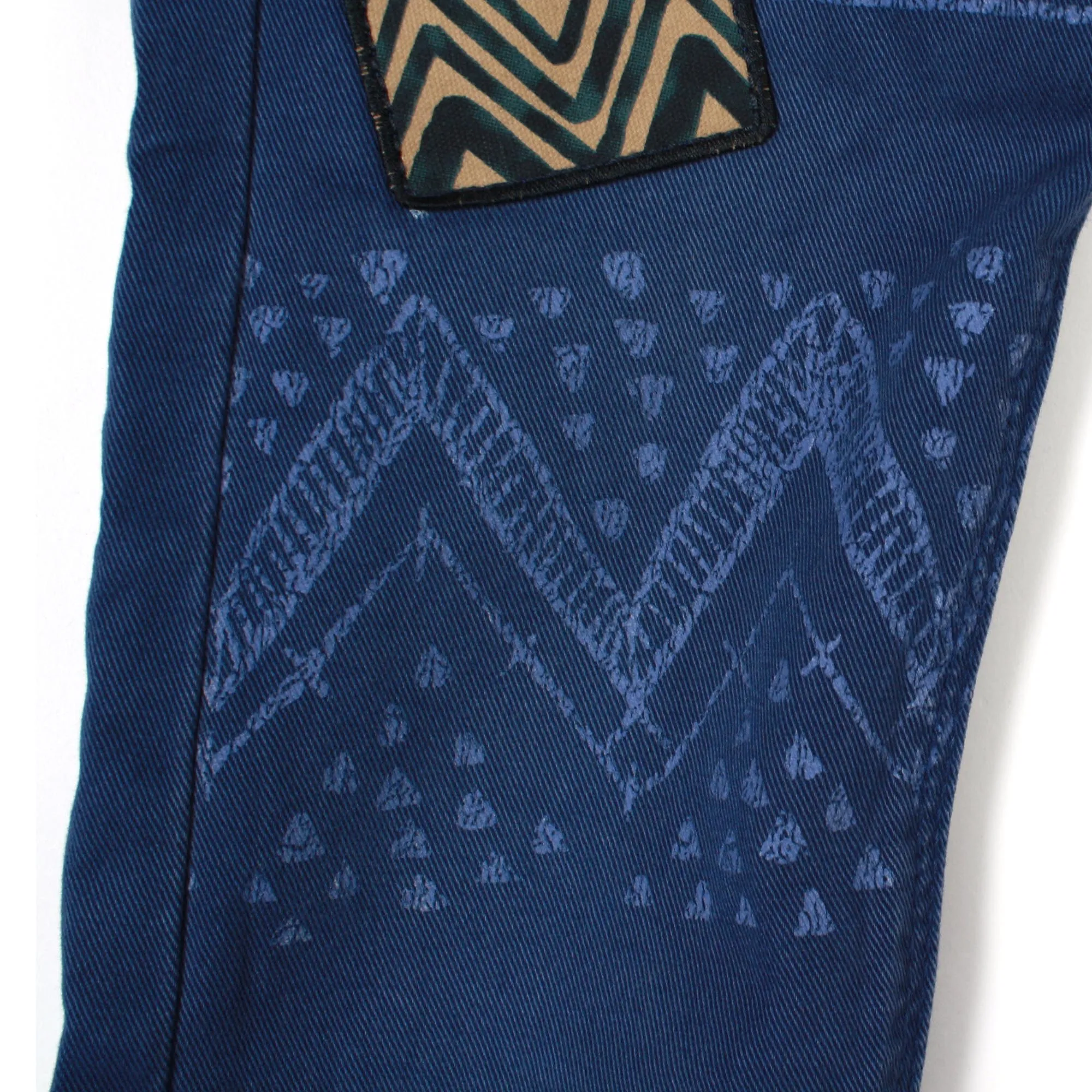 Pantaloni Worker Blu Royal