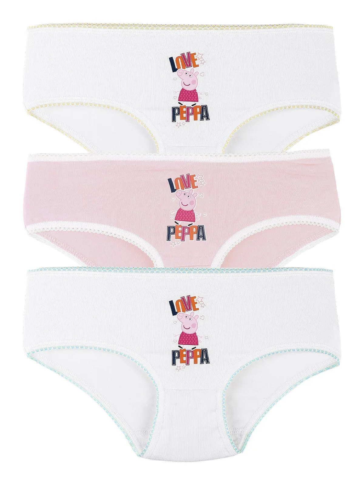 Peppa Pig Culotte Tris en coton pour fille