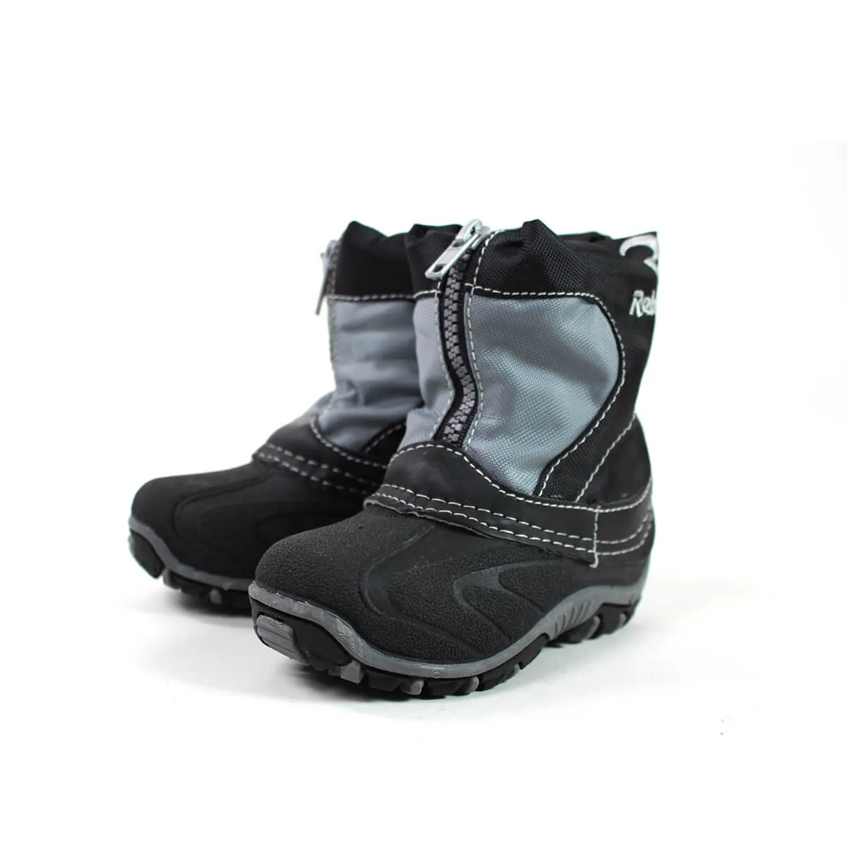 Rebell doposci con zip bimbo nero 22/23