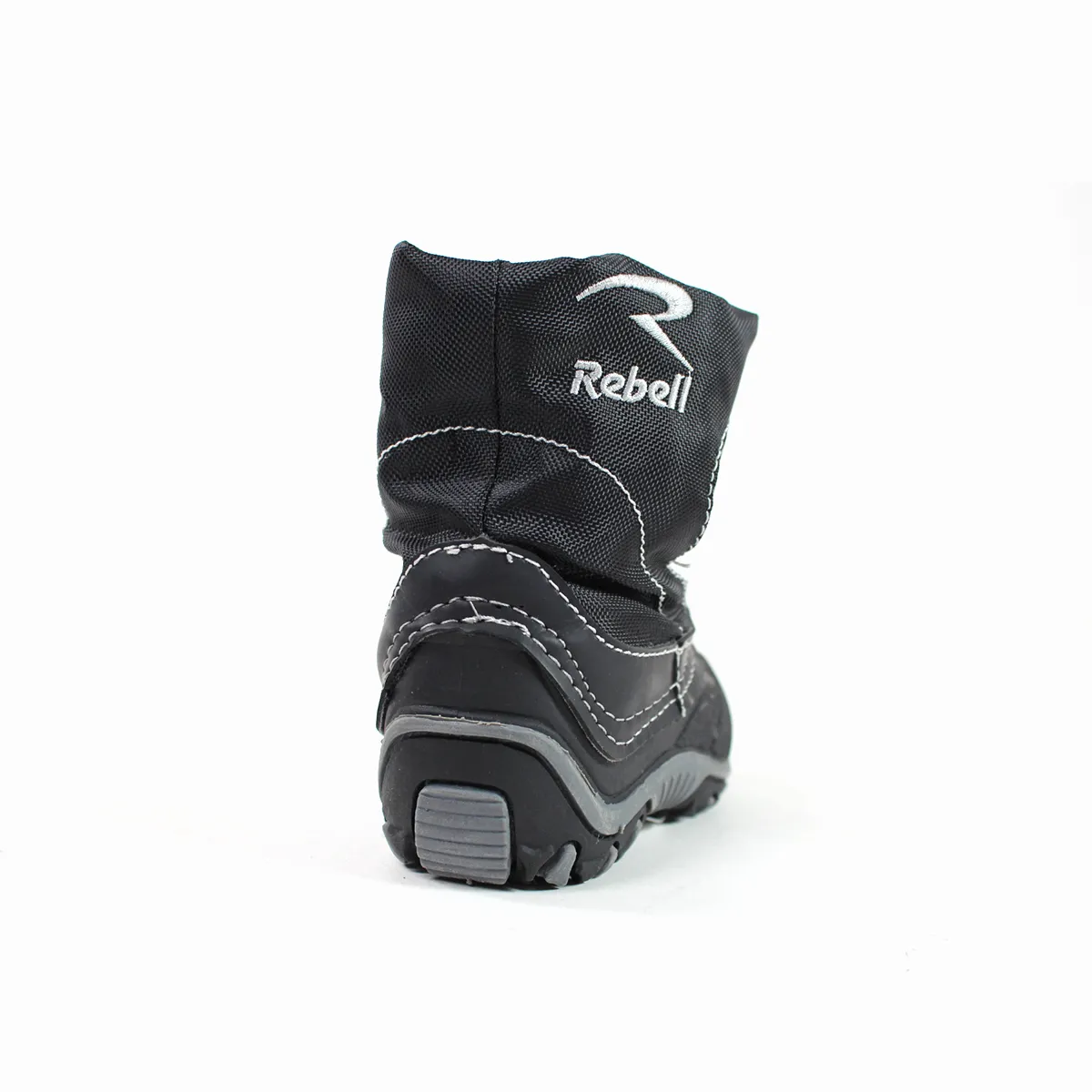 Rebell doposci con zip bimbo nero 22/23