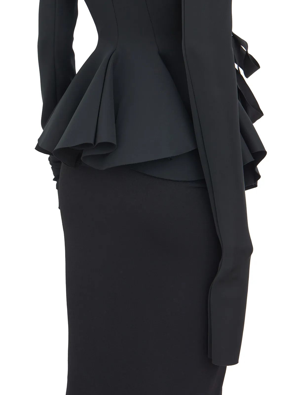 RICKOWENSLILIES  GIACCA HOLLYWOOD BLACK 