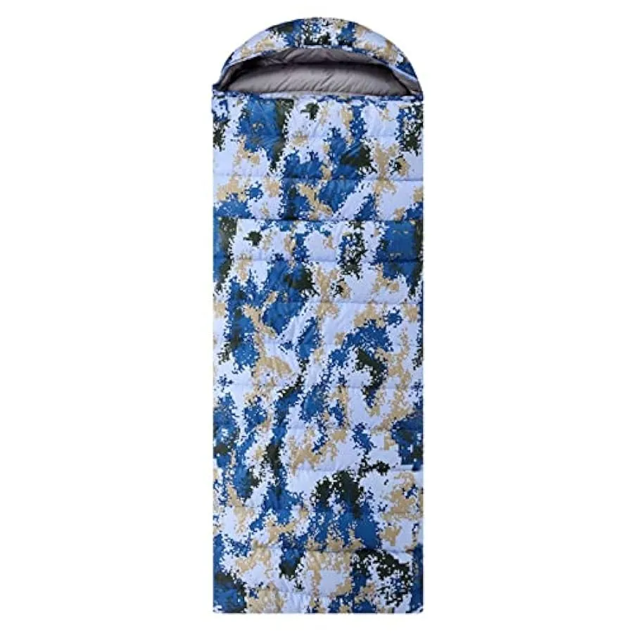 Sacchi a pelo rettangolari per adulti Inverno Caldo 3 stagioni Sacco a pelo Bivy Sack Sleeping Gear Outdoor Down Resistente al f