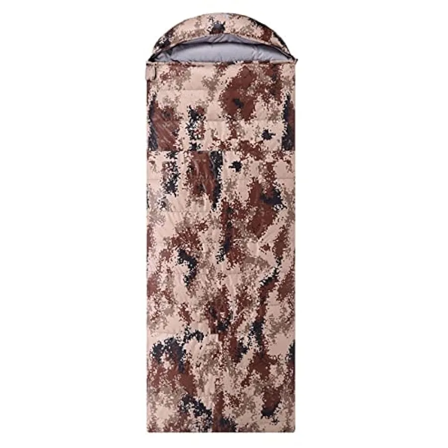 Sacchi a pelo rettangolari per adulti Inverno Caldo 3 stagioni Sacco a pelo Bivy Sack Sleeping Gear Outdoor Down Resistente al f