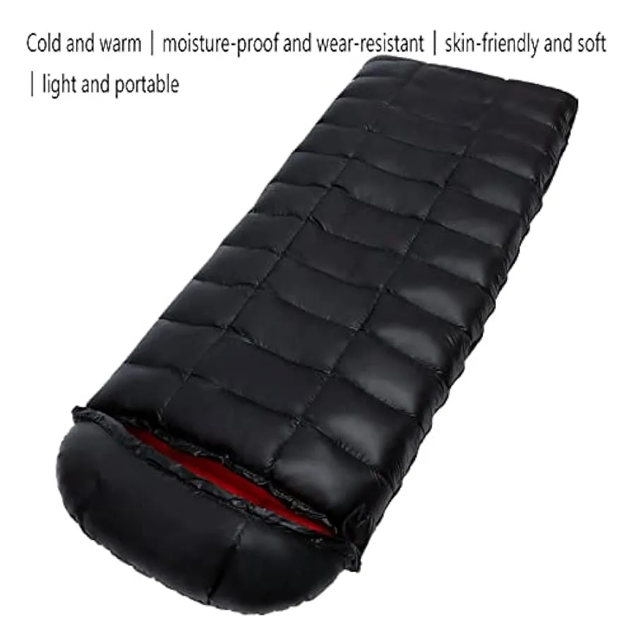 Sacchi a pelo rettangolari per adulti Inverno Caldo 3 stagioni Sacco a pelo Bivy Sack Sleeping Gear Outdoor Down Resistente al f
