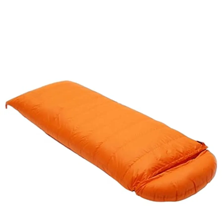 Sacchi a pelo rettangolari per adulti Inverno Caldo 4 stagioni Sacco a pelo Bivy Sack Sleeping Gear Busta Luce D’anatra Giù Camp