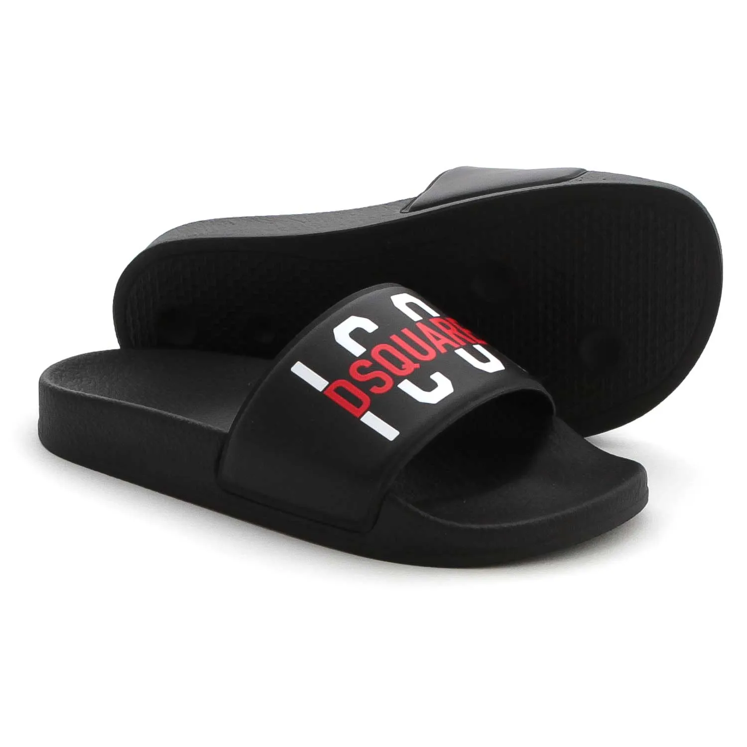 Sandali In Gomma Neri Unisex