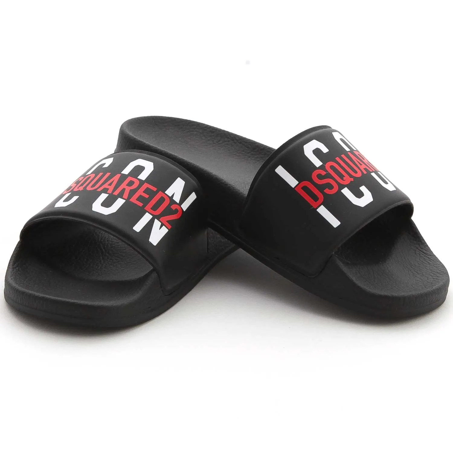 Sandali In Gomma Neri Unisex