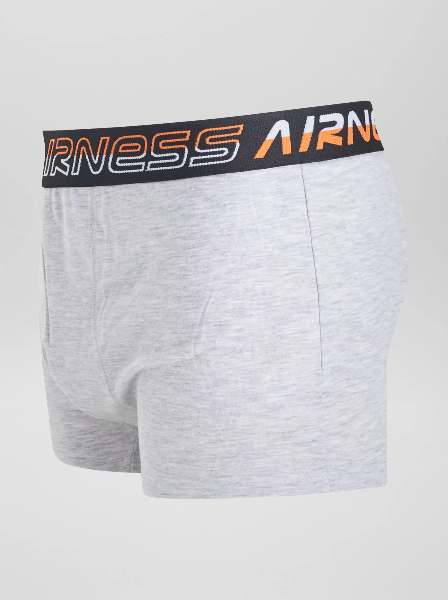 Set di 3 boxer tinta unita 'Airness' - ARANCIONE