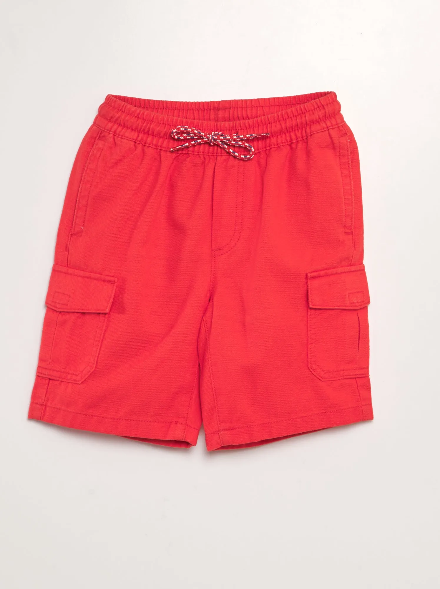 Shorts con tasche laterali - ARANCIONE