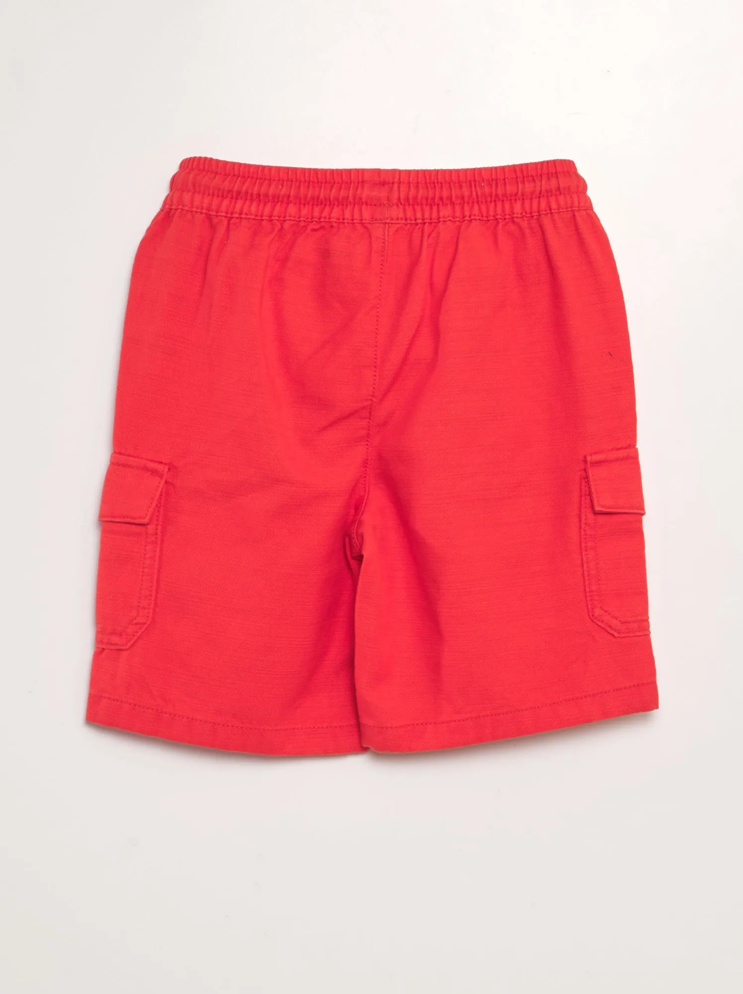 Shorts con tasche laterali - ARANCIONE