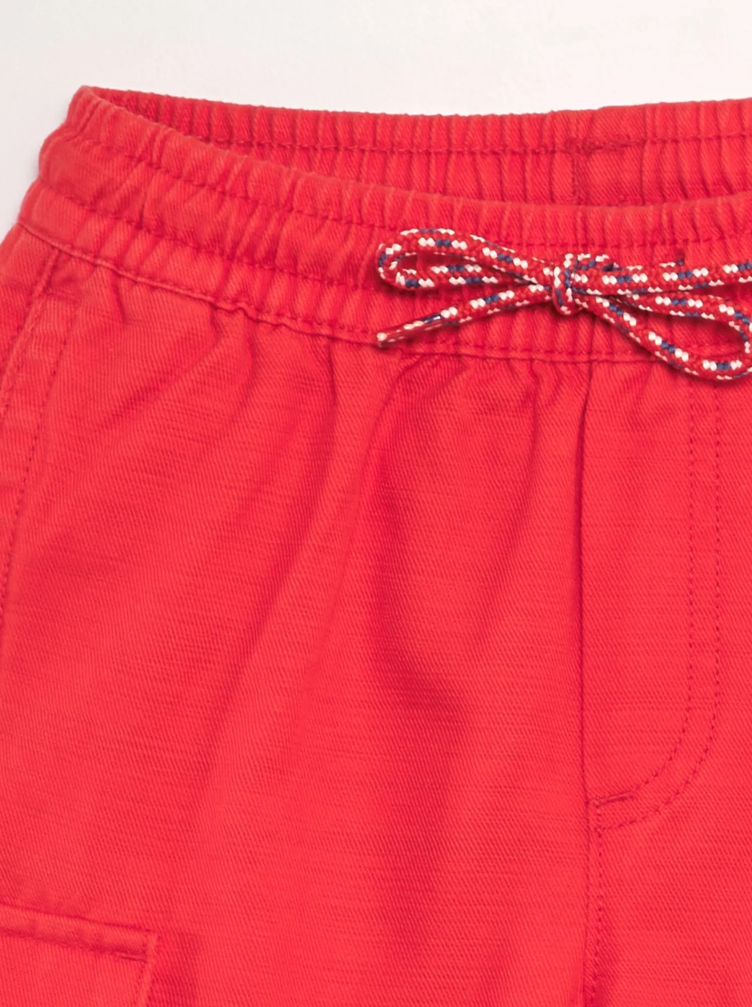 Shorts con tasche laterali - ARANCIONE
