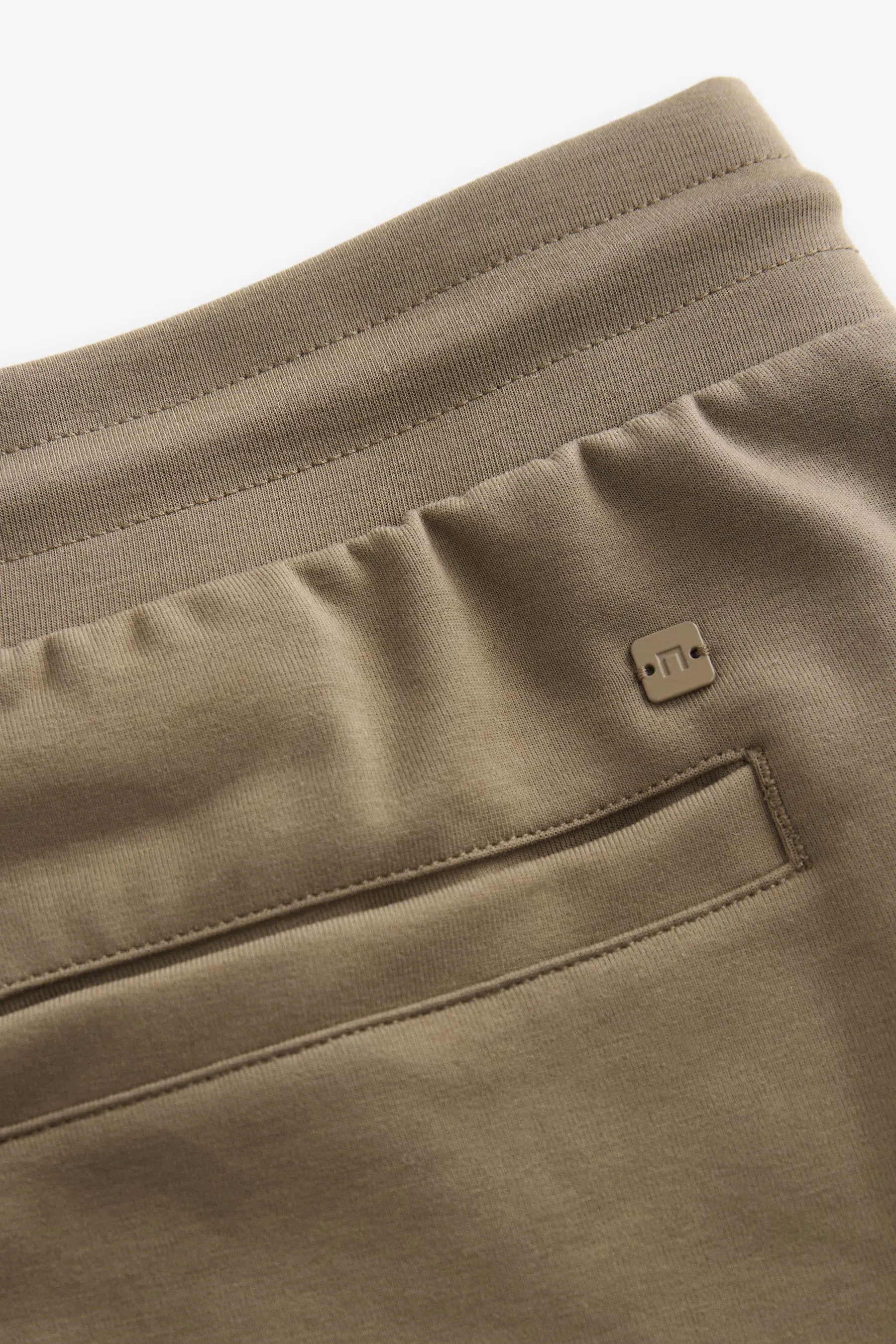 Shorts in jersey con tasche con zip