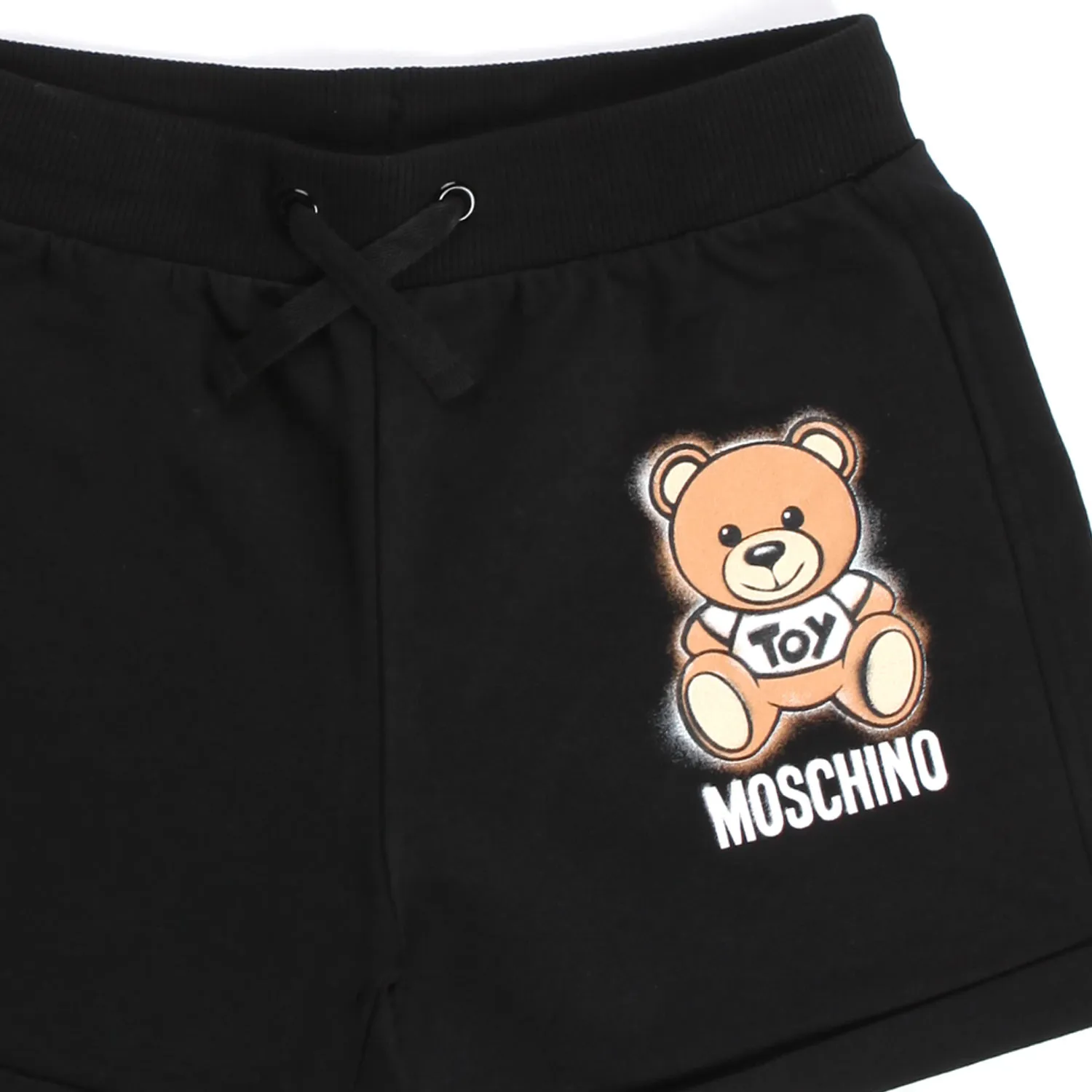Shorts Neri Bambina Cotone