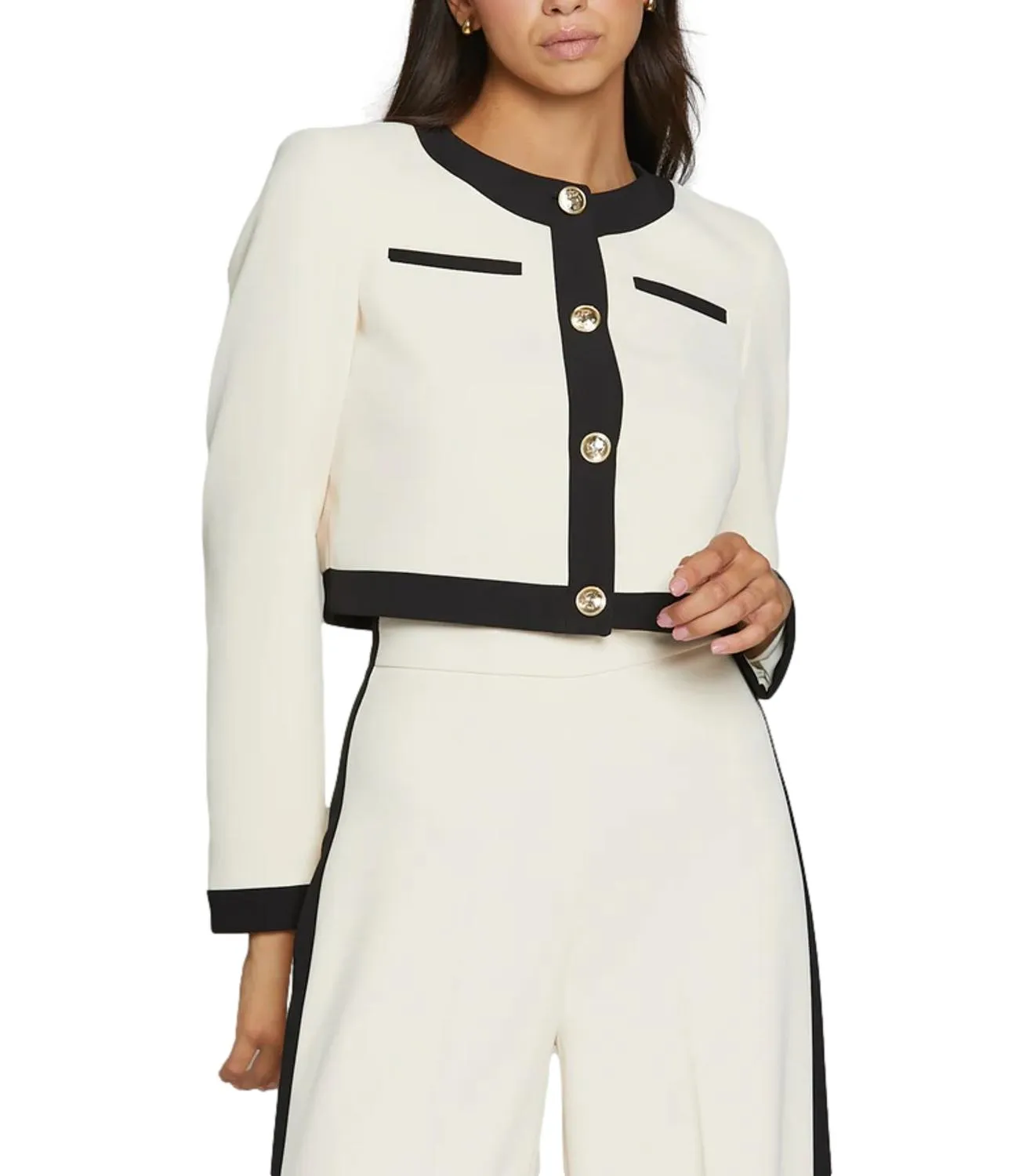 SILENCE LIMITED Silence Limited Giacca Latte/Nero Donna