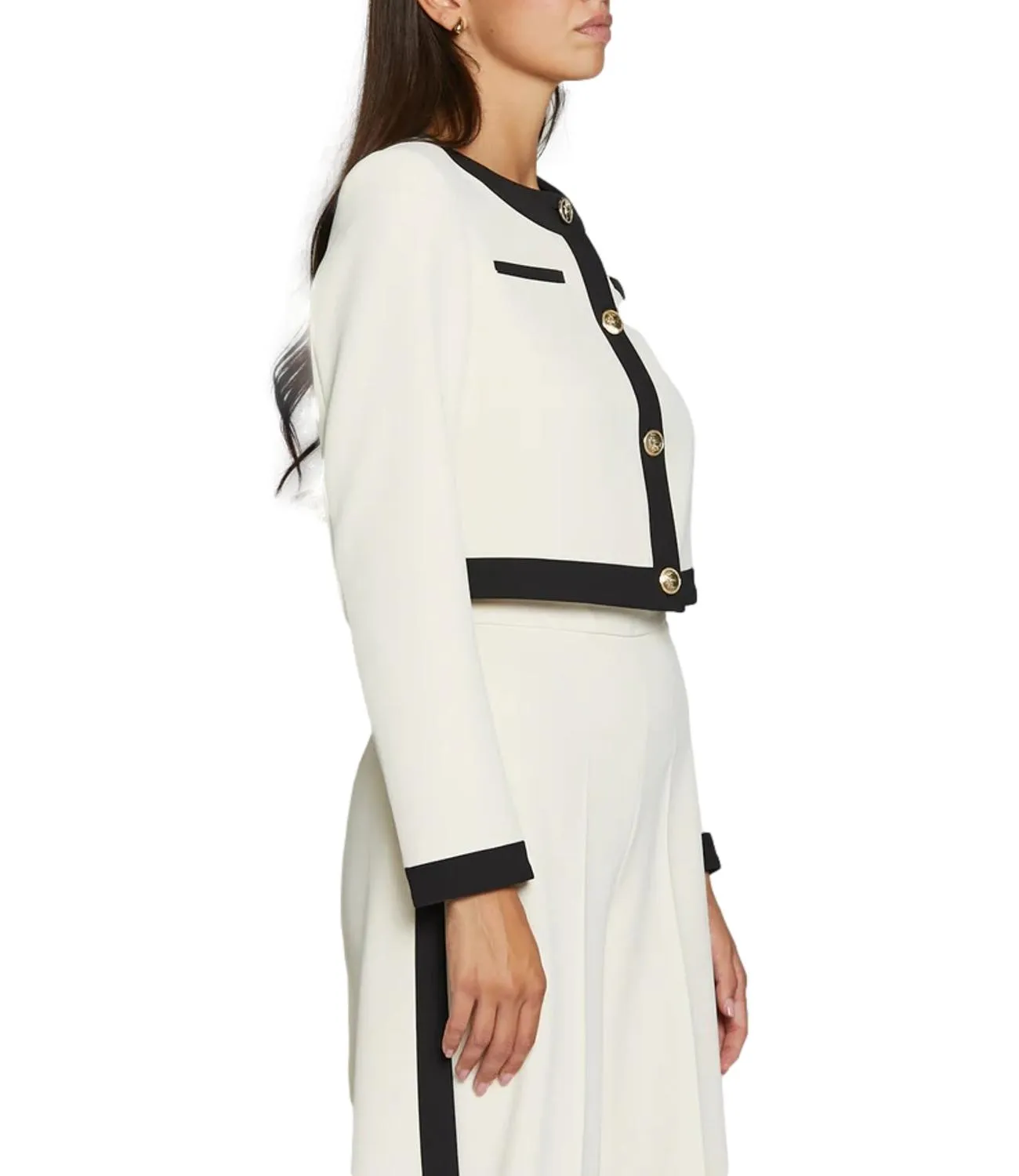 SILENCE LIMITED Silence Limited Giacca Latte/Nero Donna
