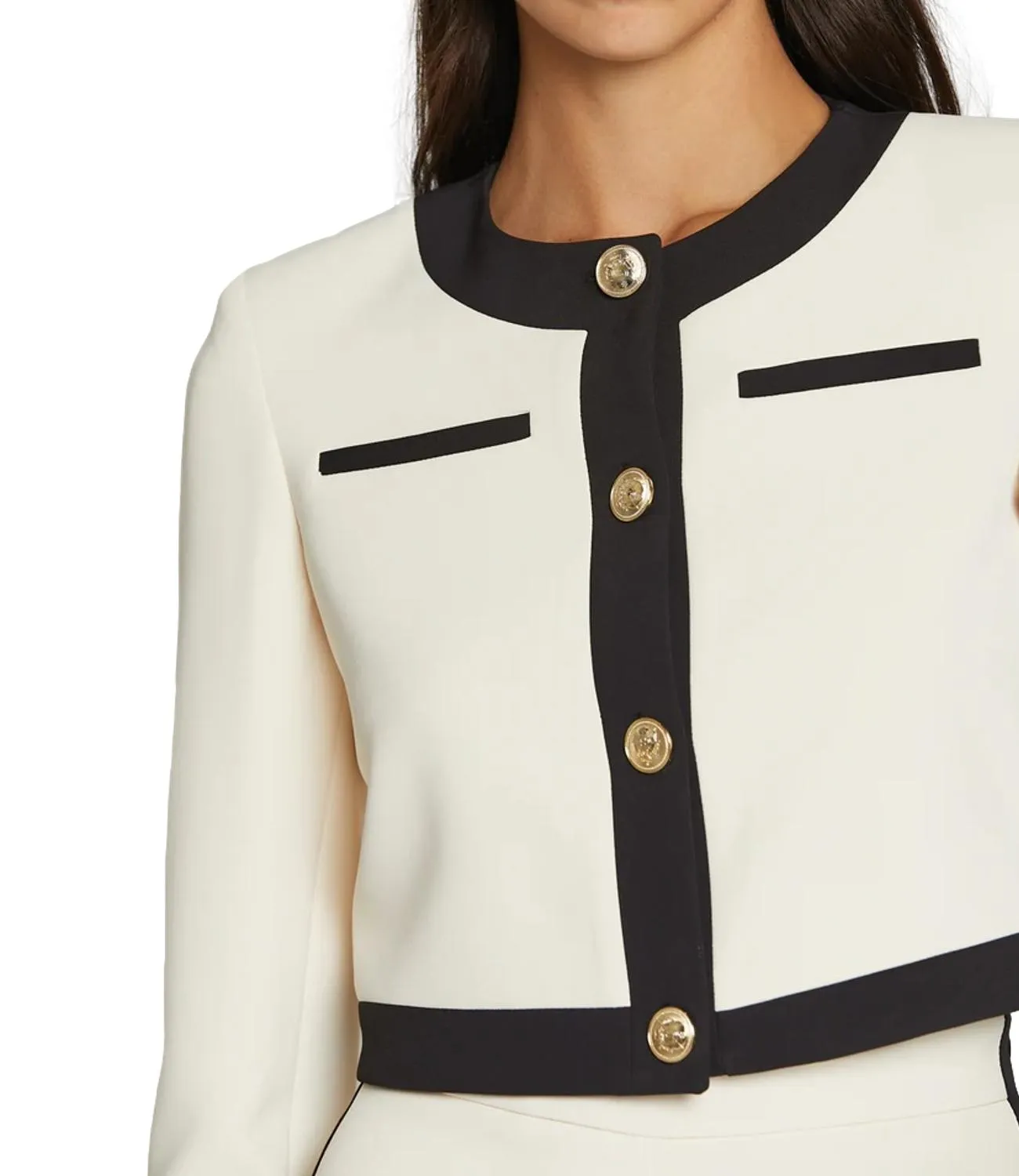 SILENCE LIMITED Silence Limited Giacca Latte/Nero Donna