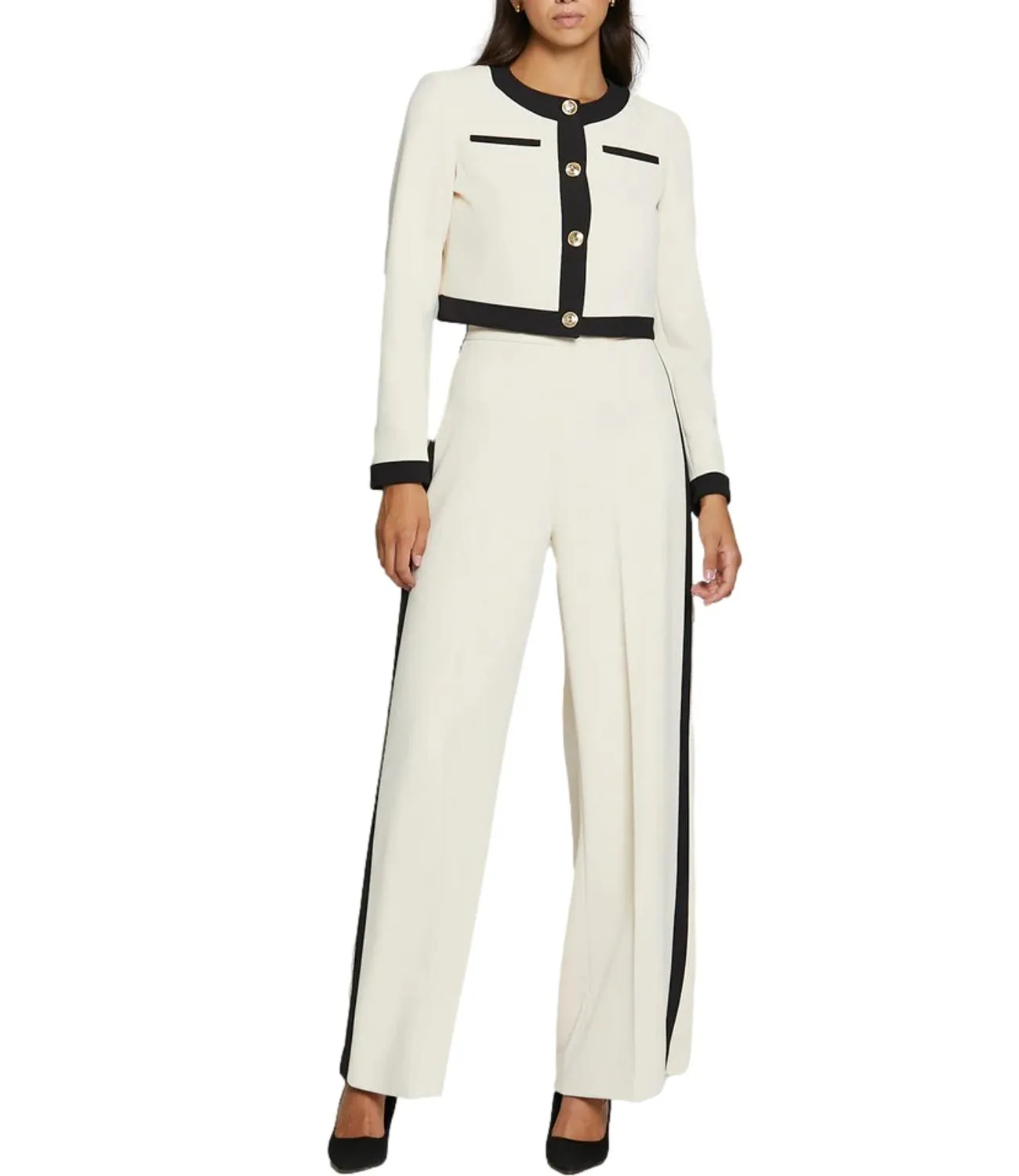 SILENCE LIMITED Silence Limited Giacca Latte/Nero Donna