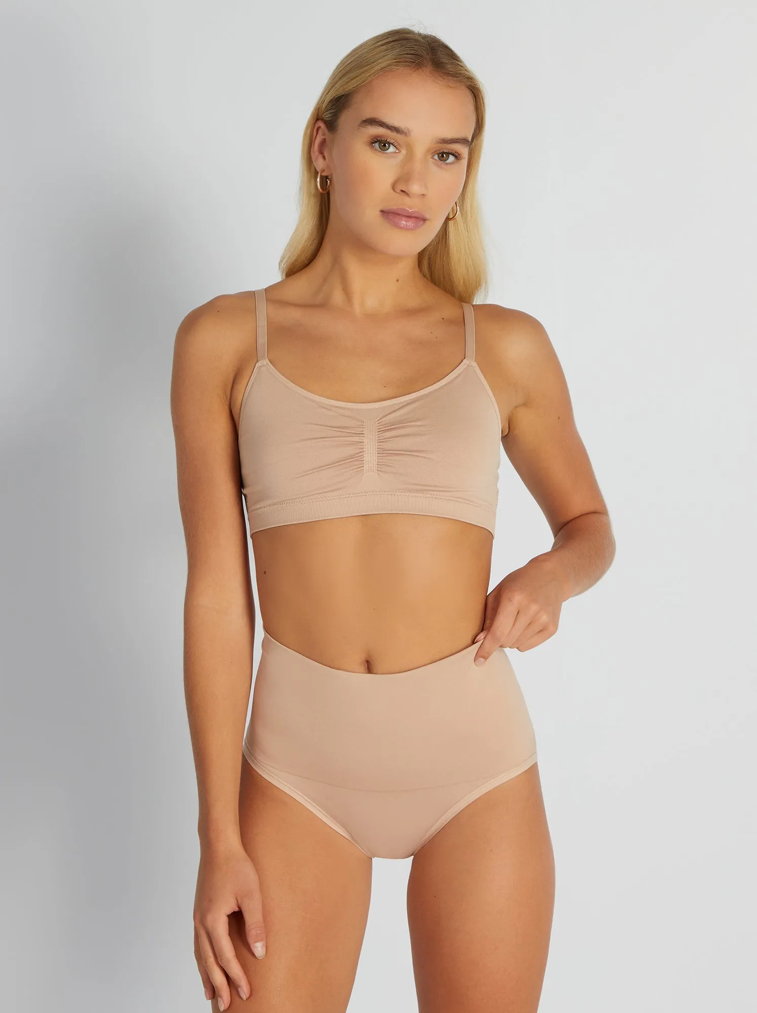 Slip a vita alta modellante - ROSA