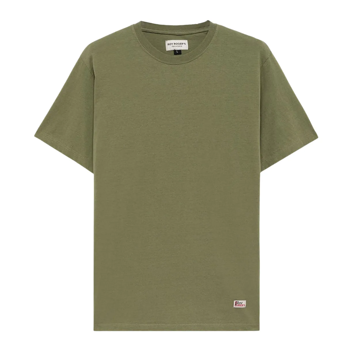 T-shirt Uomo Roy Roger's Girocollo Jersey Verde