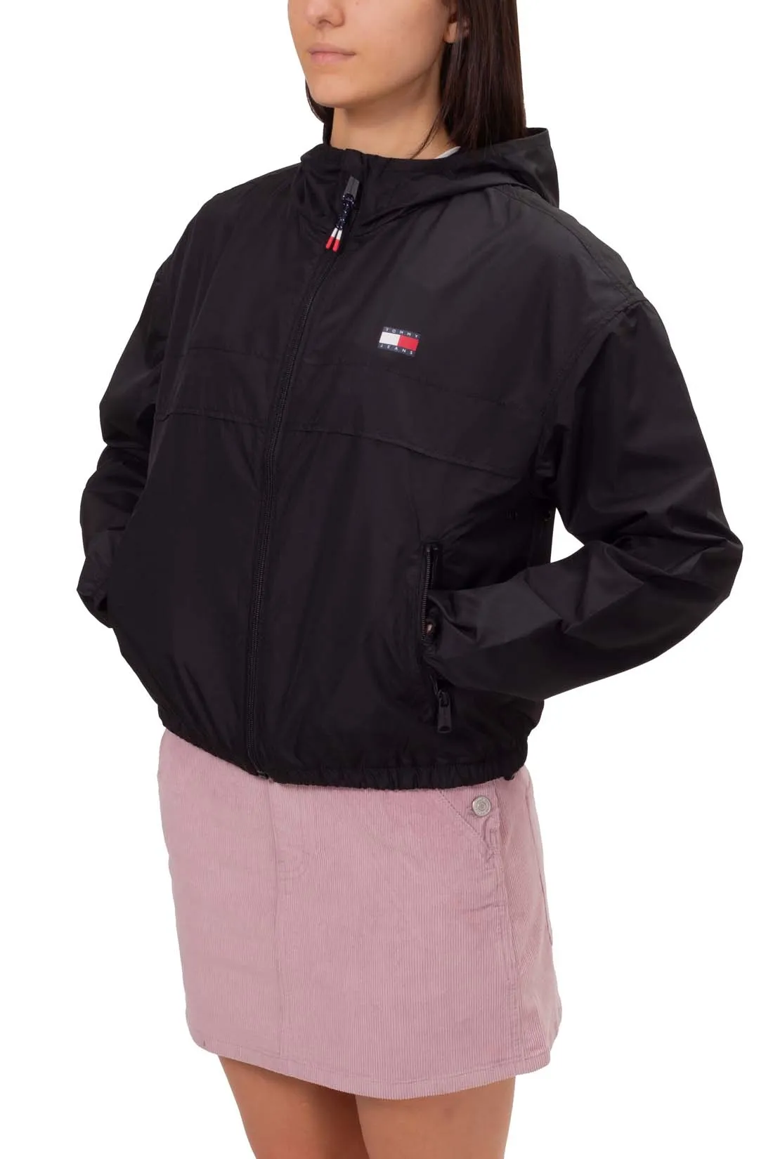 TOMMY JEANS Giacca a vento donna con cappuccio