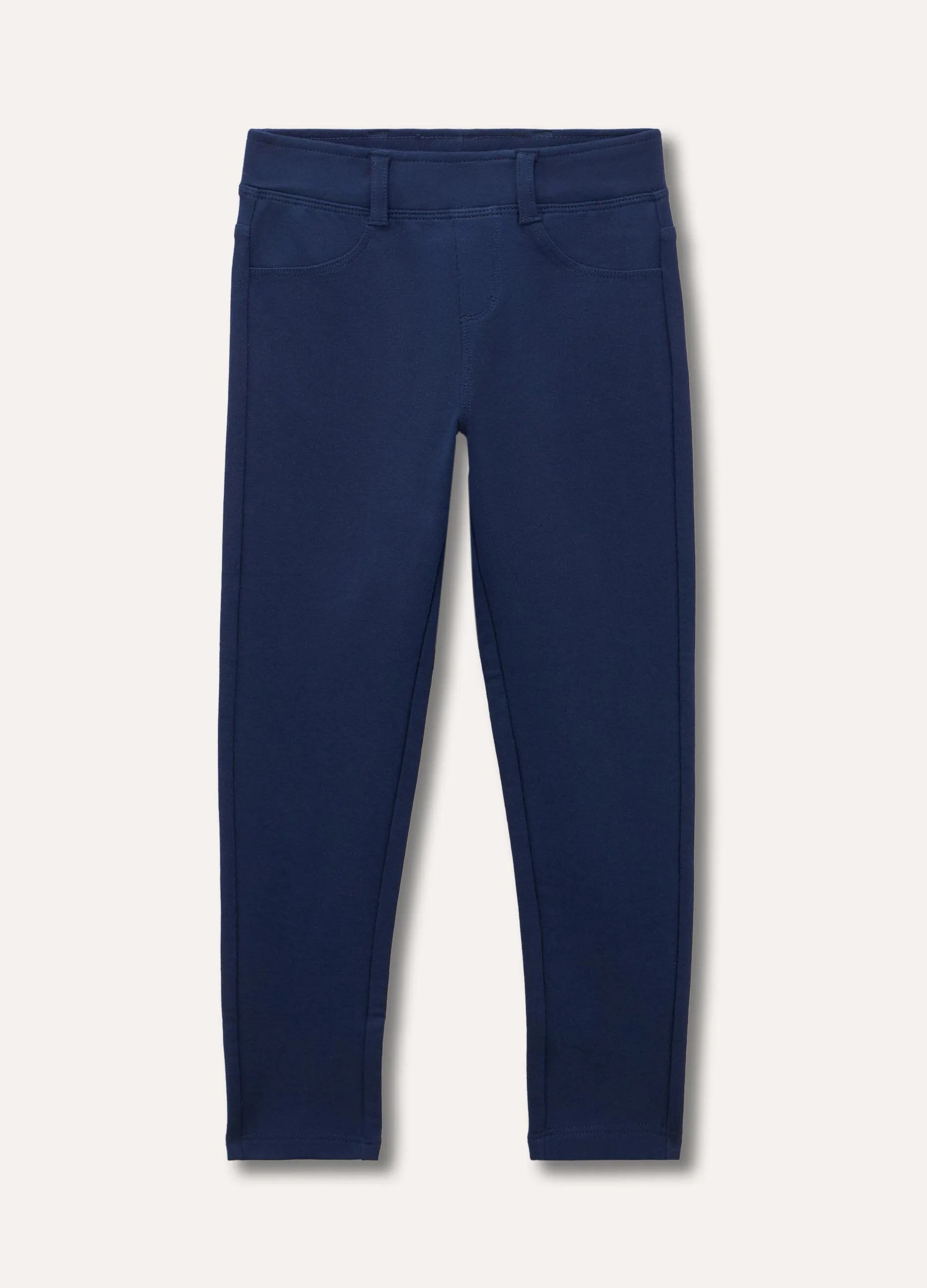 Treggings tinta unita bambina