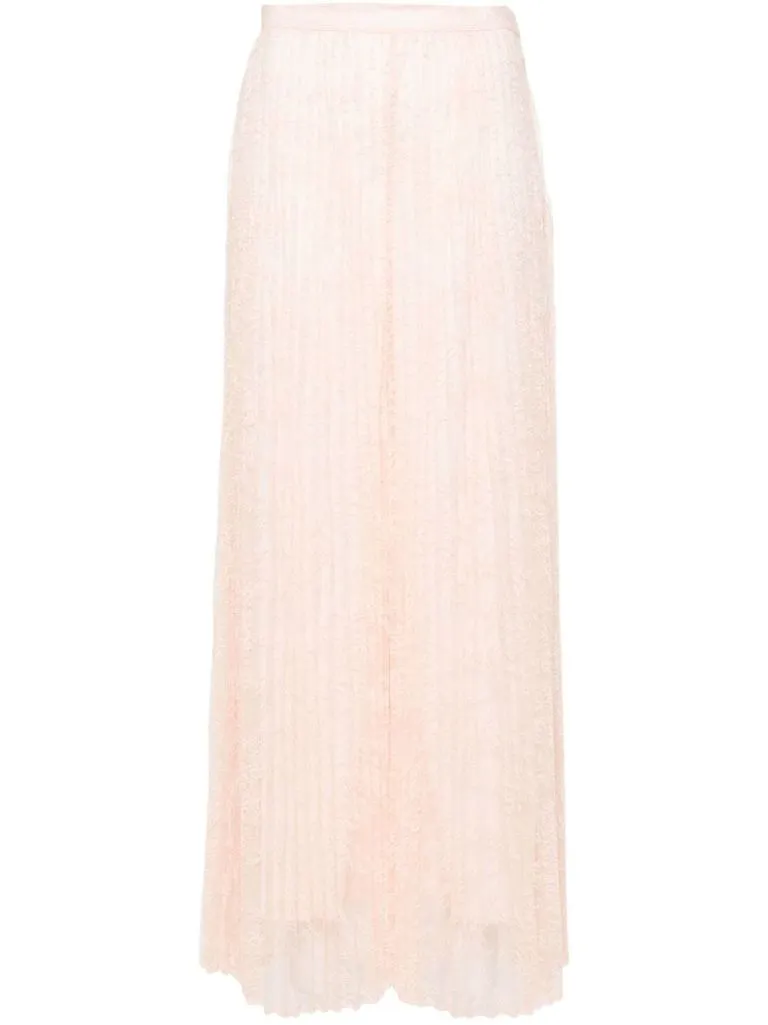twinset Pantaloni pizzo Chantilly